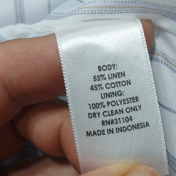 Crown & Ivy Ruffled Bluish Blazer Sz12 New Whith Tag - Picture 4 of 10